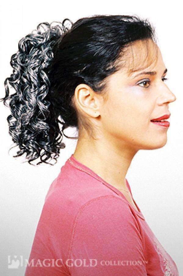 Silver Secret Ponytail M Silver