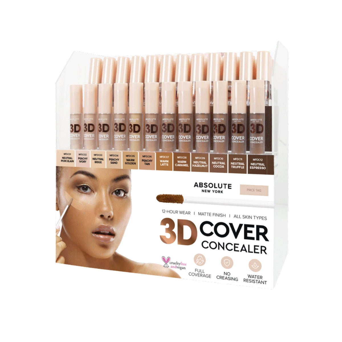 Absolute NY 3D Concealer - MFDC