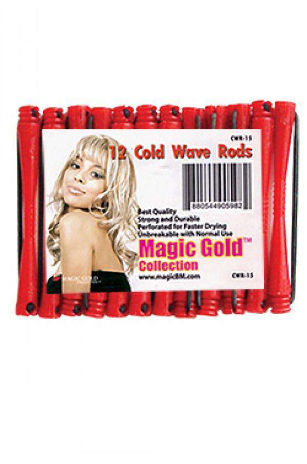 Magic Gold Cold Wave Rods 2/16" Red