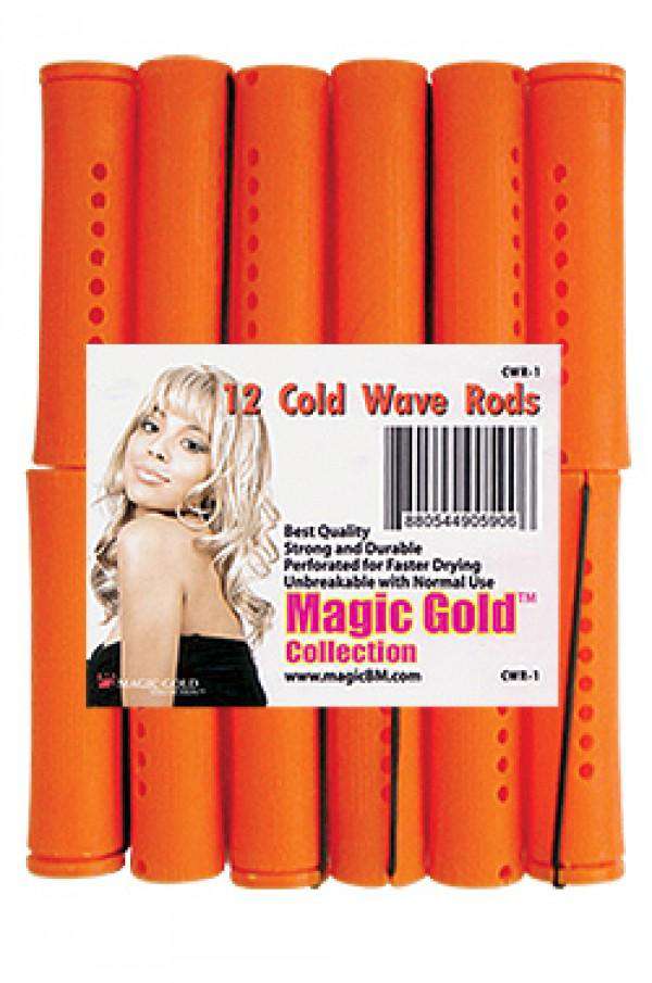 Magic Gold Cold Wave Rods 13/16" Orange