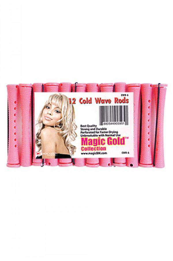 Magic Gold Cold Wave Rods 6/16" Peach