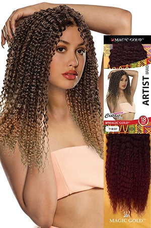 Magic Gold Artist Braid 18"