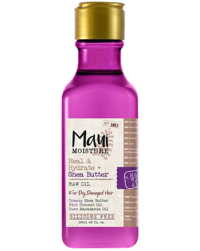Maui Moisture Heal & Hydrate Shea Butter Raw Oil