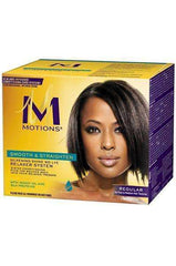 Motions Smooth & Straighten Silkening Shine No Lye Relaxer - Regular
