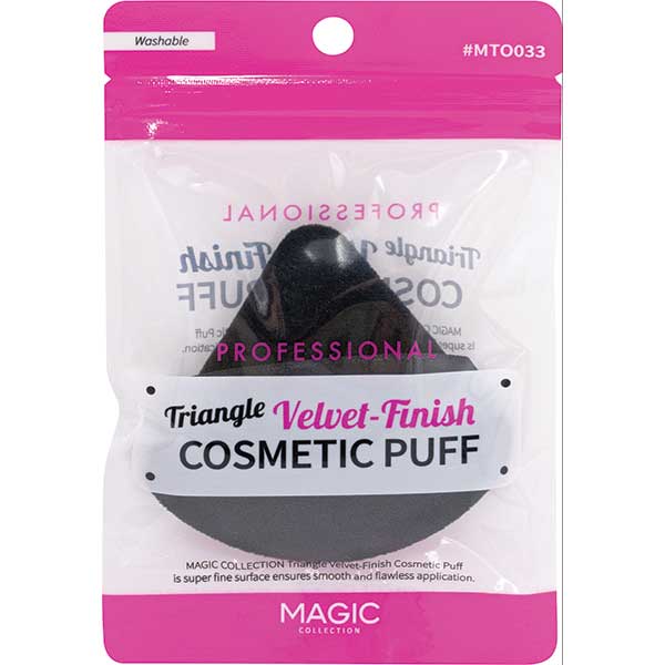 Magic Collection Triangle Velvet - Finish Cosmetic Puff #MT0033