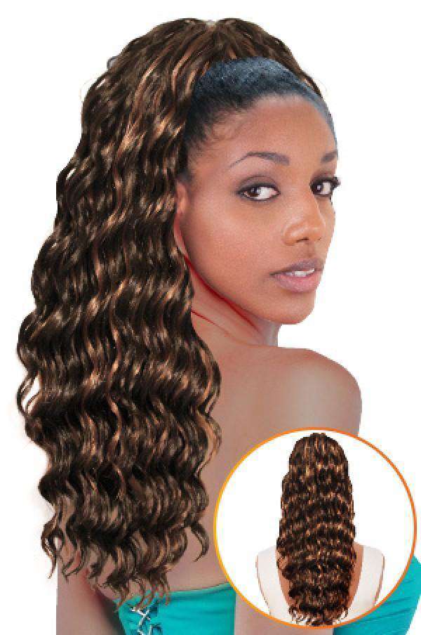 Magic Gold Drawstring Ponytail Lilly