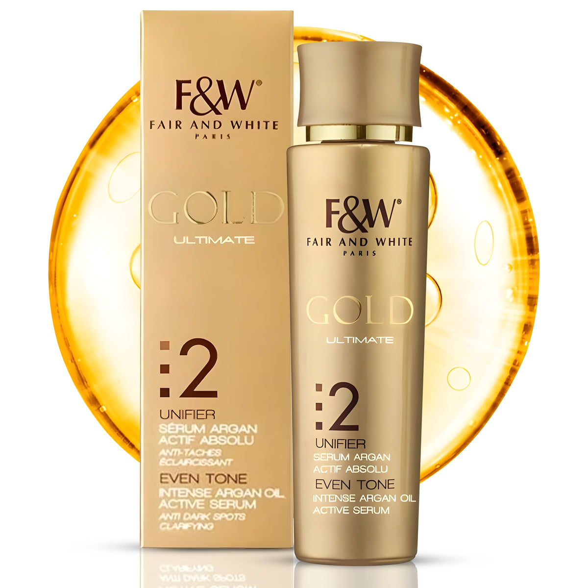 Fair And White Gold Intense Argan Oil Active Serum 30ml