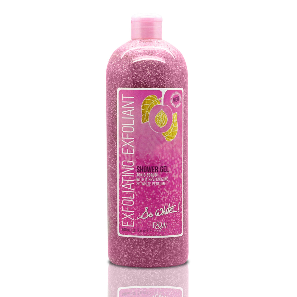 Fair And White So White Exfoliating Shower Gel With Tonic Scrub 940ml / 31.8 fl oz