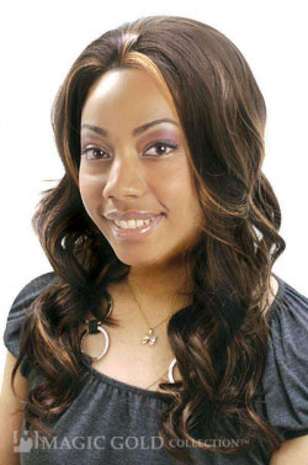 Magic Gold Synthetic Lace Front Wig Malene