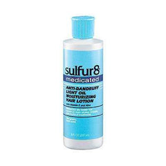 Sulfur8 Medicated Anti-Dandruff Light Oil Moisturizing Hair Lotion
