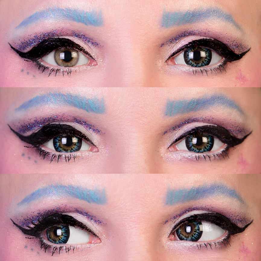 PRIMAL® Mesmerize Ocean - Blue Colored contact Lenses