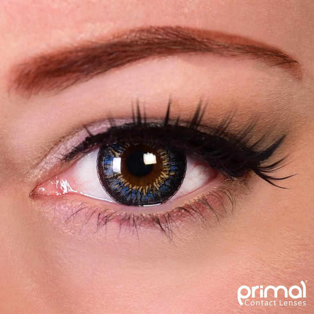 PRIMAL® Moonrise Ash - Grey Colored contact Lenses