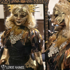 PRIMAL ® Chaos - Black Colored Contact Lenses