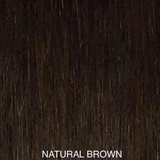 Natural Way 100% Human Hair Natural Silky Straight Clip-In Extensions