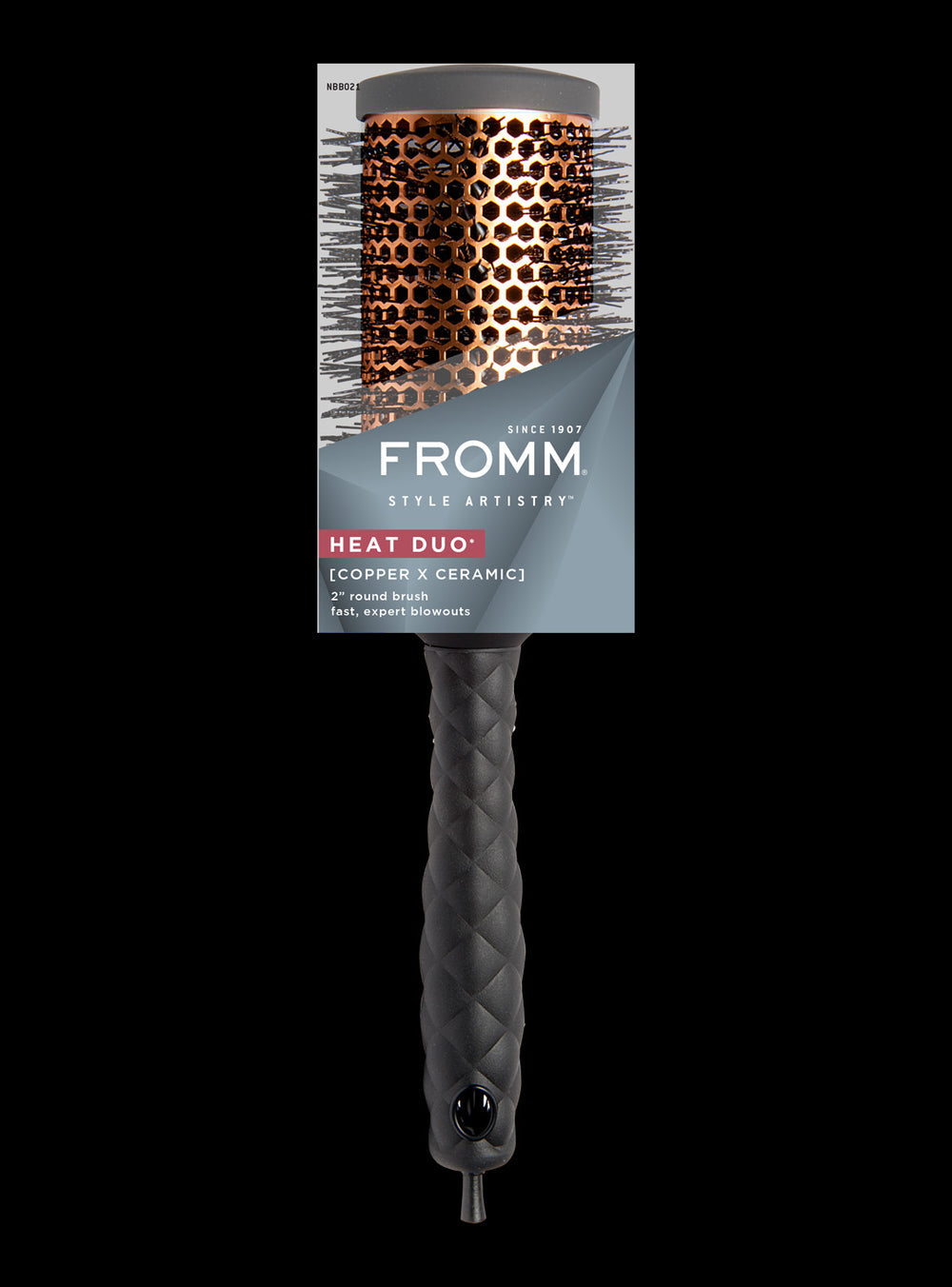 FROMM Heat Duo 2" Copper Thermal Round Brush