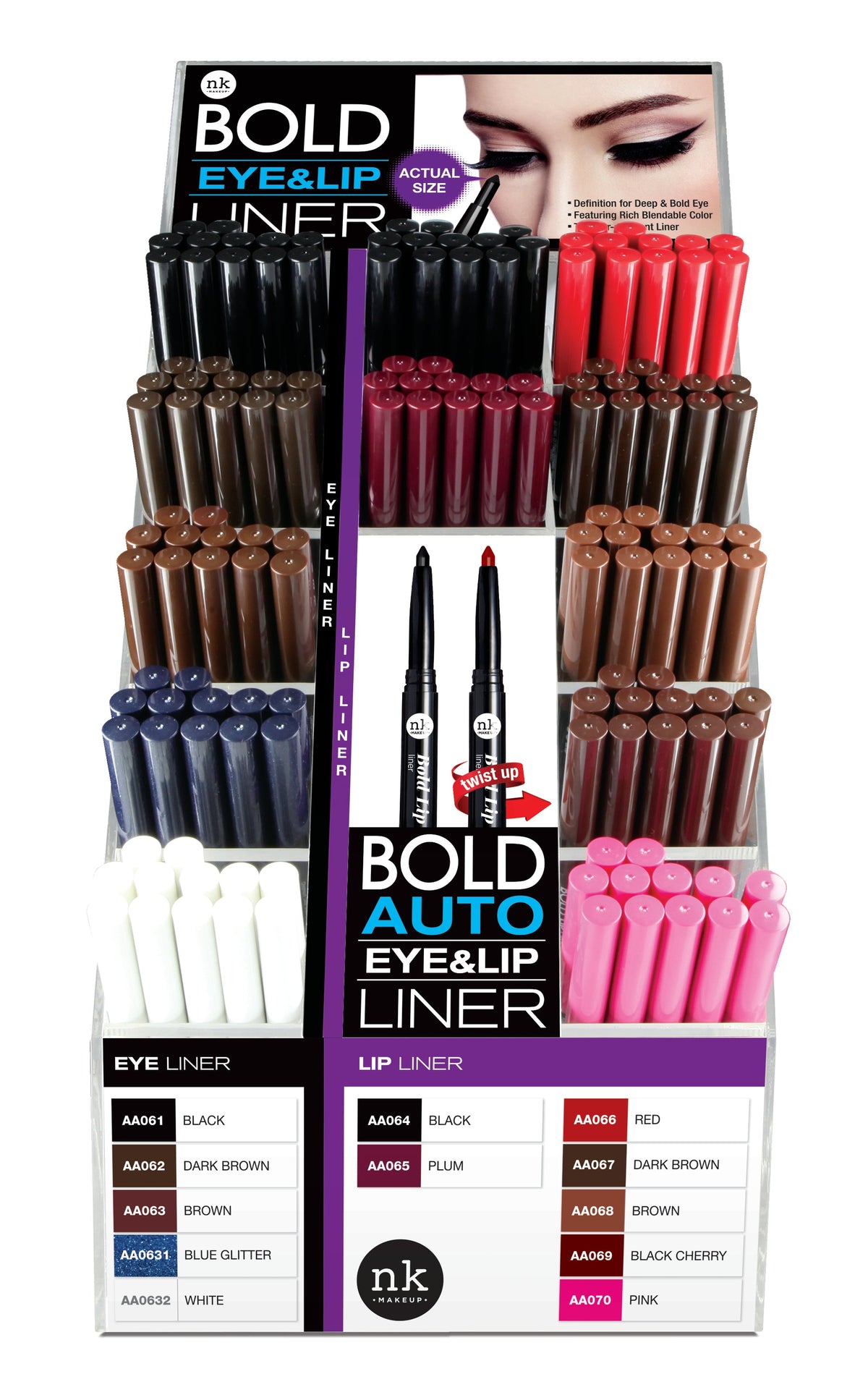 Auto Bold Eye & Lip Liner Set