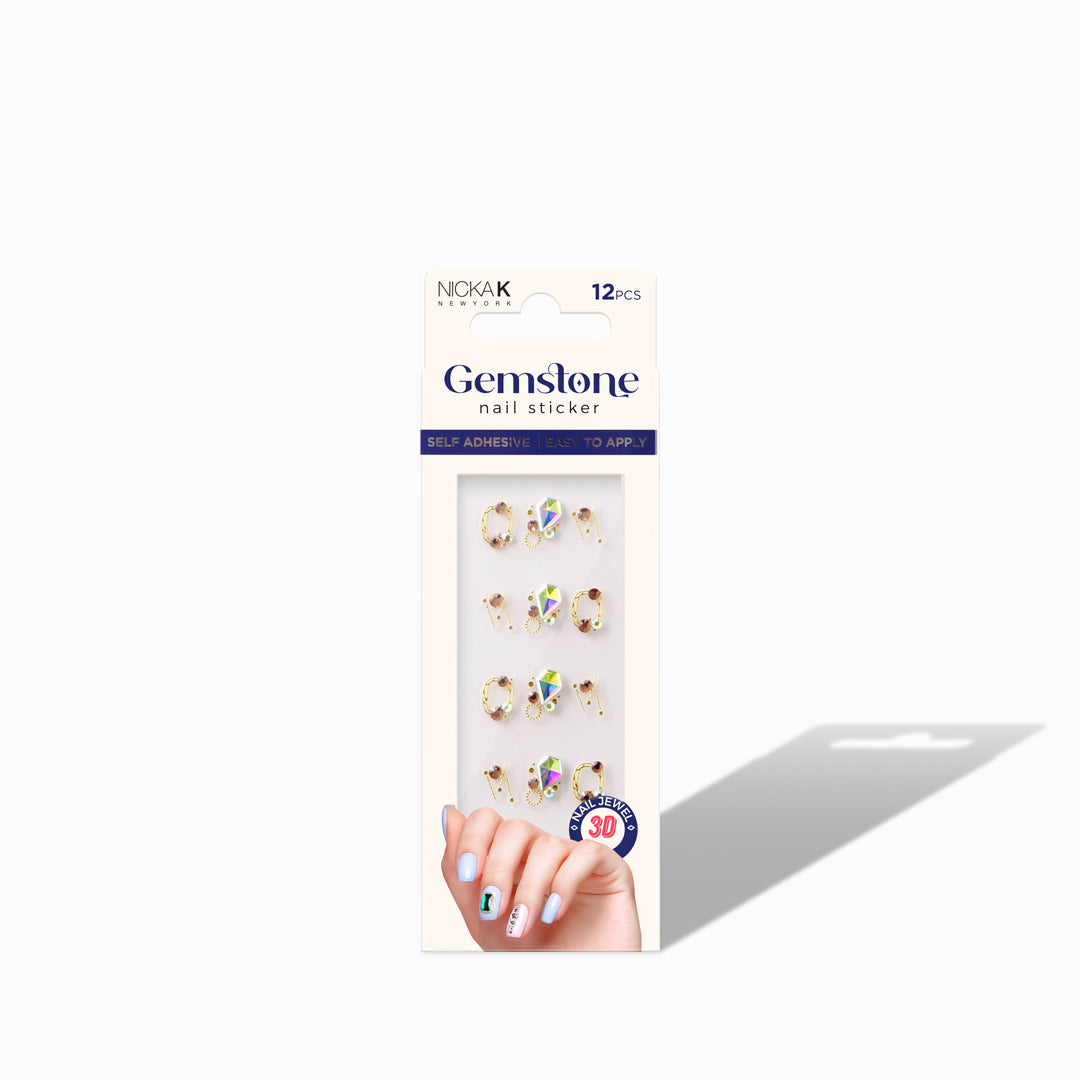 Nicka K Gemstone Nail Stickers - NSGM05