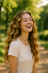 NANCY: Skin Lace Frontal Synthetic Wig