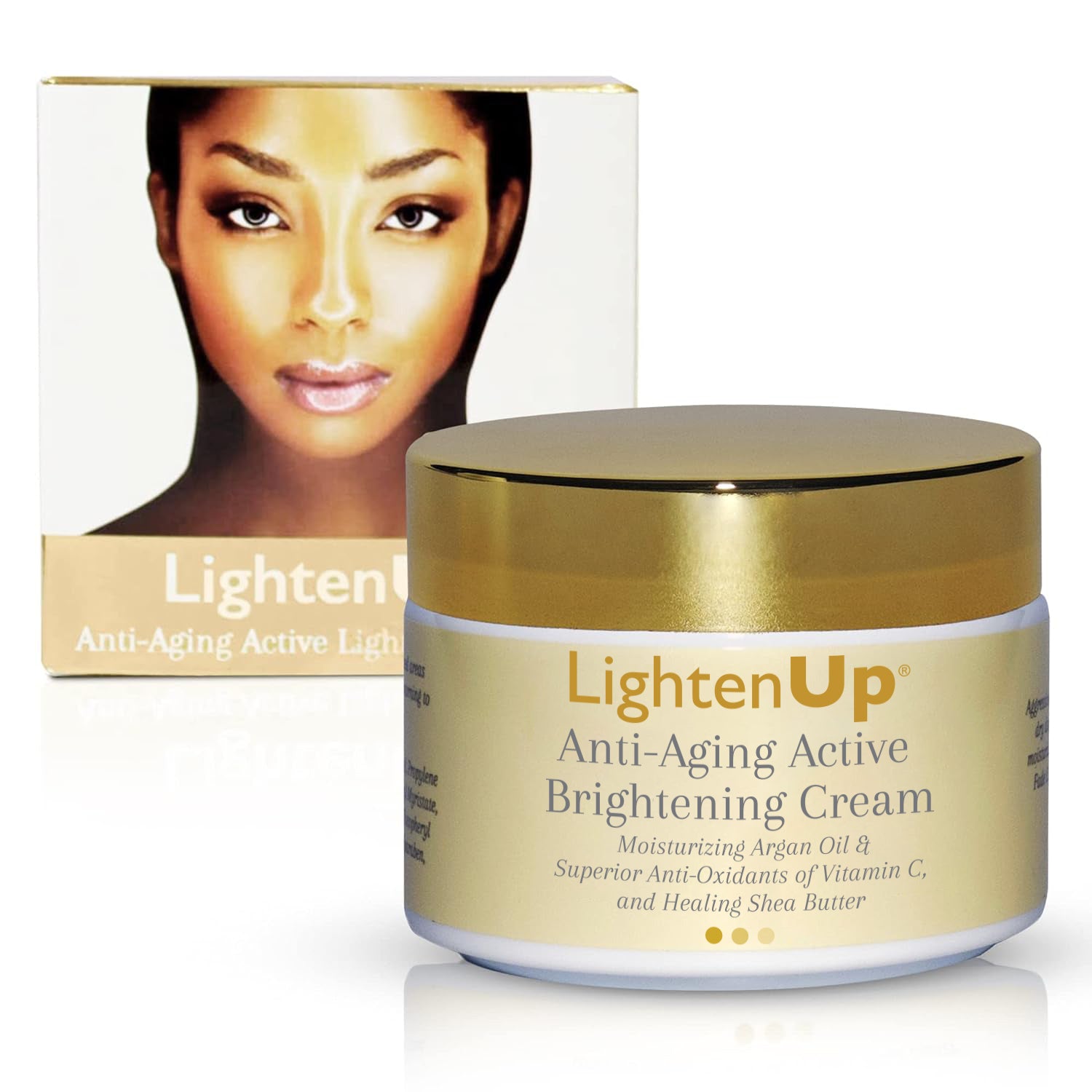 LightenUp GOLD Anti-Aging Brightening Cream Jar 100ml