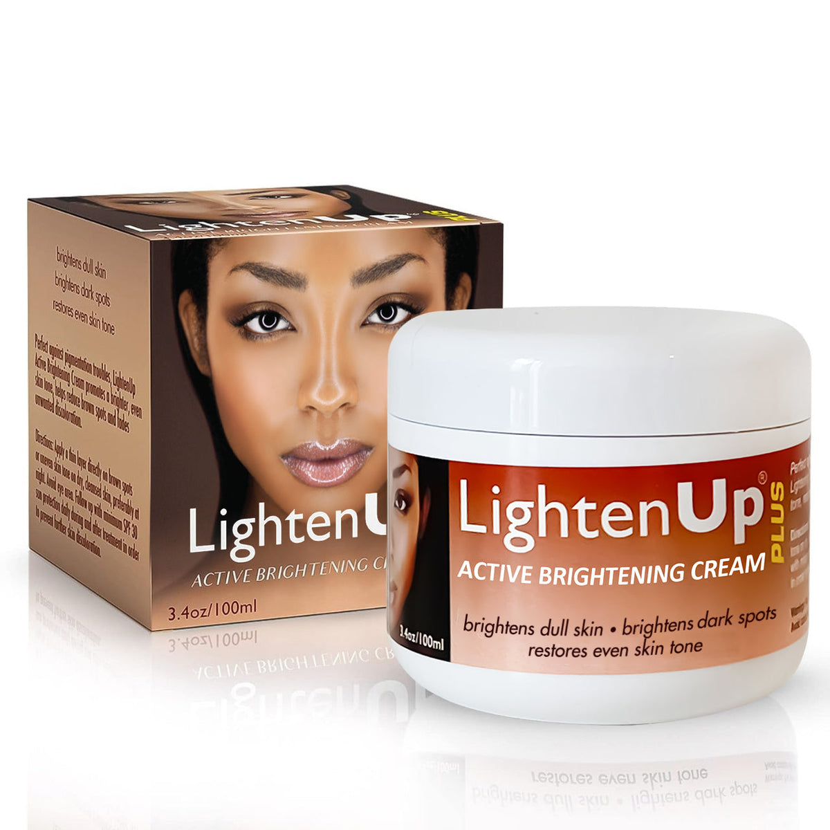 LightenUp Plus Active Brightening Cream 100ml / 3.4 fl oz