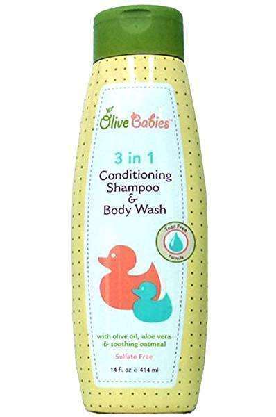 Olive Babies 3 In 1 Conditioning Shampoo & Body Wash