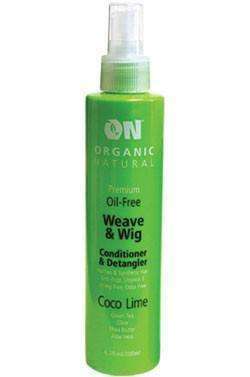 ON Natural Weave & Wig Conditioner & Detangler 8oz - Coco Lime