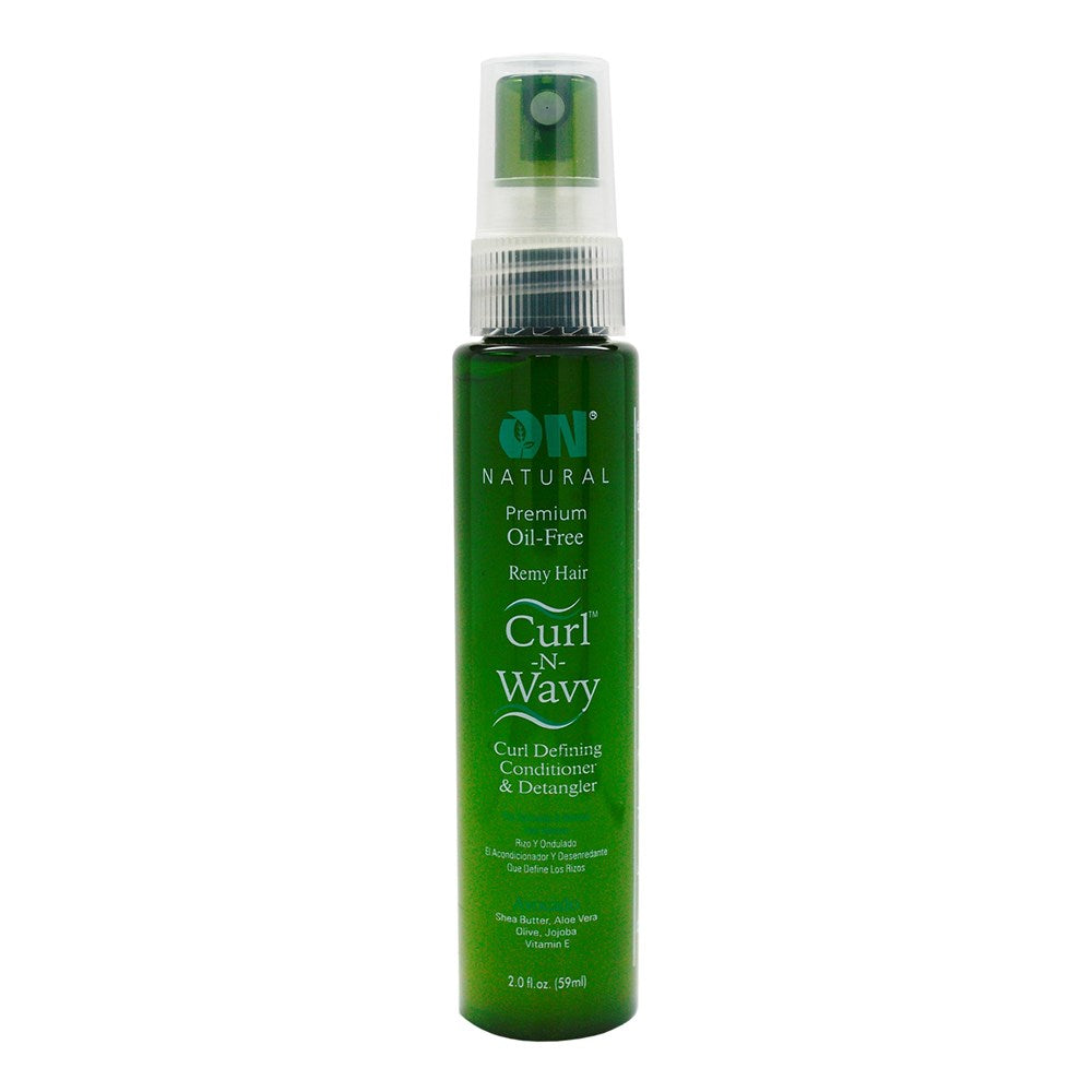 ON NATURAL Curl & Wavy Avocado 4-In-1 Enhancer Conditioner & Detangler (2oz)
