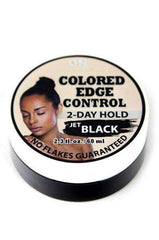 ON Natural Colored Edge Control 2 Day Hold - Jet Black