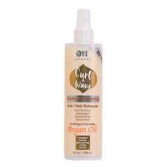 ON NATURAL Curl & Wavy Argan 4-In-1 Enhancer Conditioner & Detangler