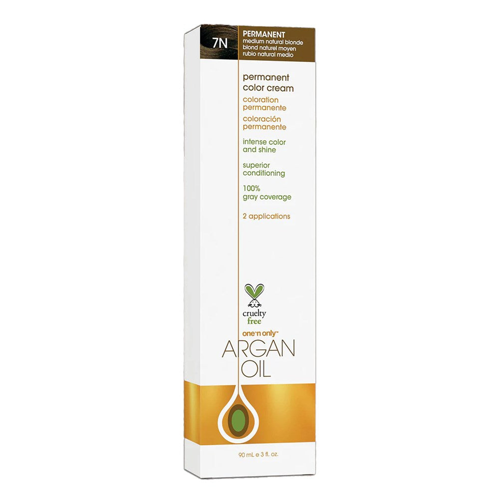 One 'n Only Argan Oil Permanent Hair Color - 7N Medium Natural Blonde