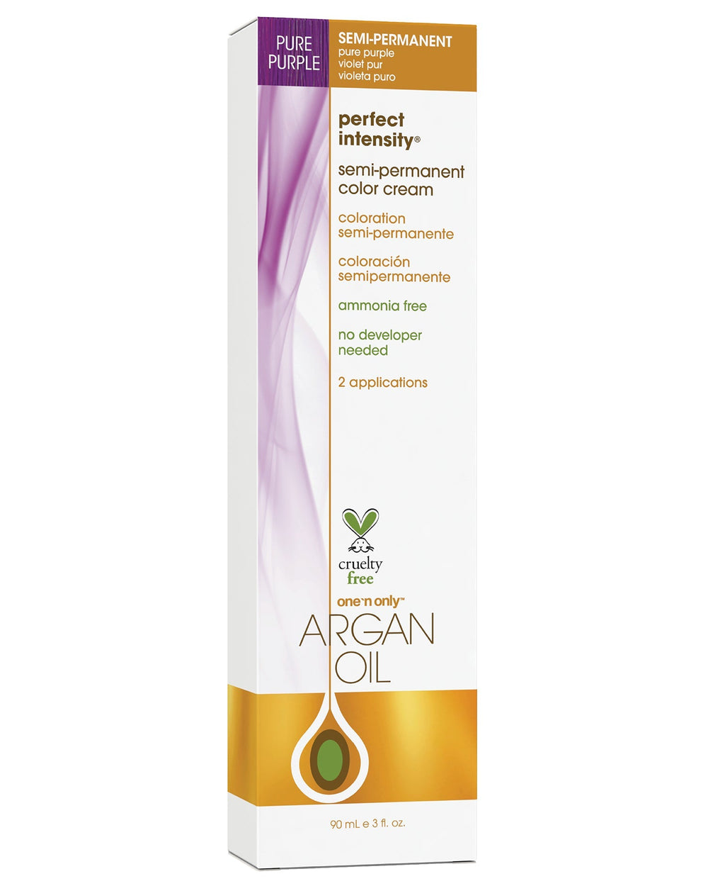 Pureone Color One 'n Only Perfect Intensity Semi-Permanent Color Cream - Pure Purple ...