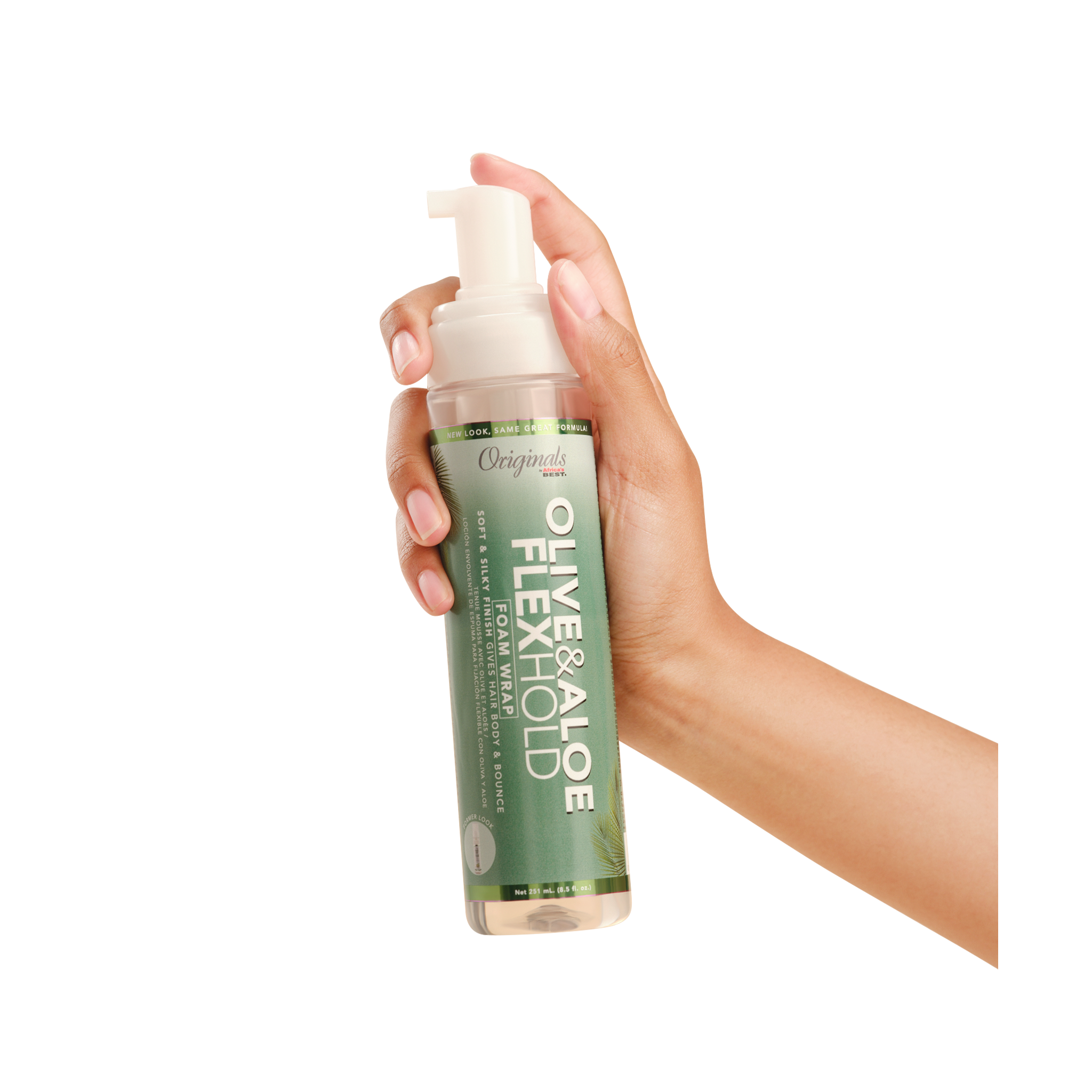 Olive & Aloe Flex Hold Foam Wrap