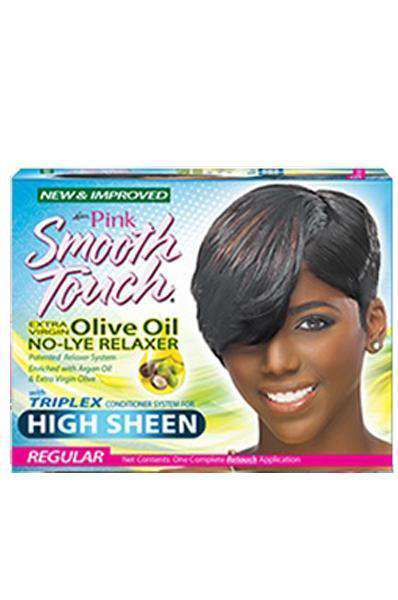 Pink Smooth Touch New Growth Relaxer Kit - Regular