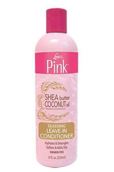 Pink Shea Butter Coconut Oil Silkening Leave In Conditioner