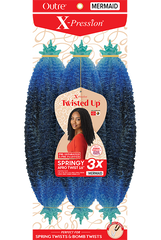 Outre 3X X-pression Twisted Up Springy Afro Twist 16"