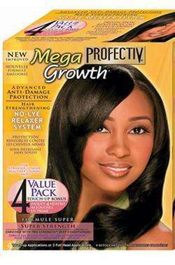 Profectiv Mega Growth No Lye Relaxer 4 Touch Up Kit - Super