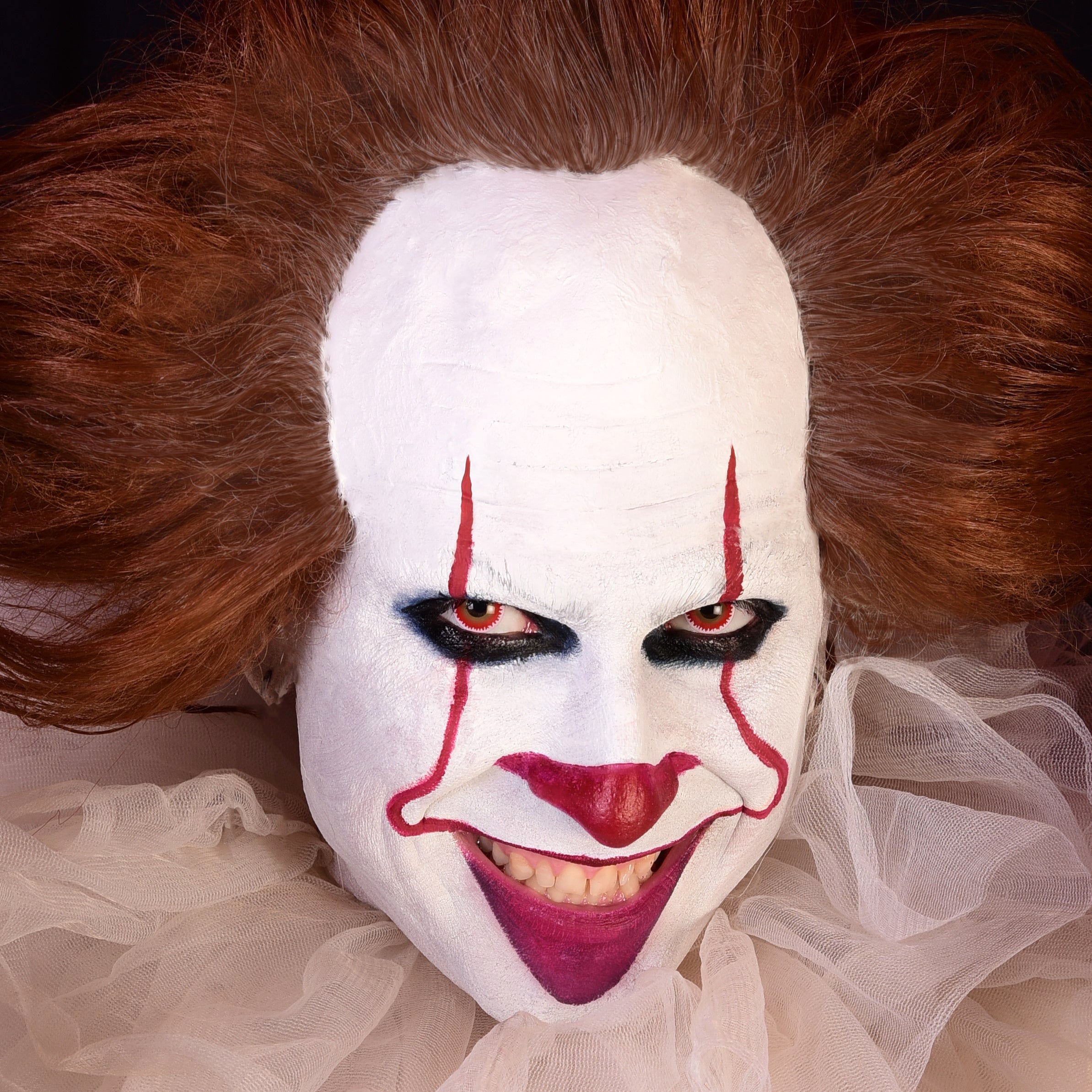 PRIMAL ® Pennywise - Orange & Yellow Colored Contact lenses