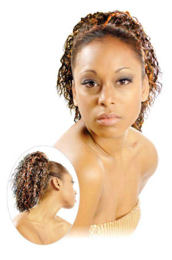Magic Gold Drawstring Ponytail Zahara