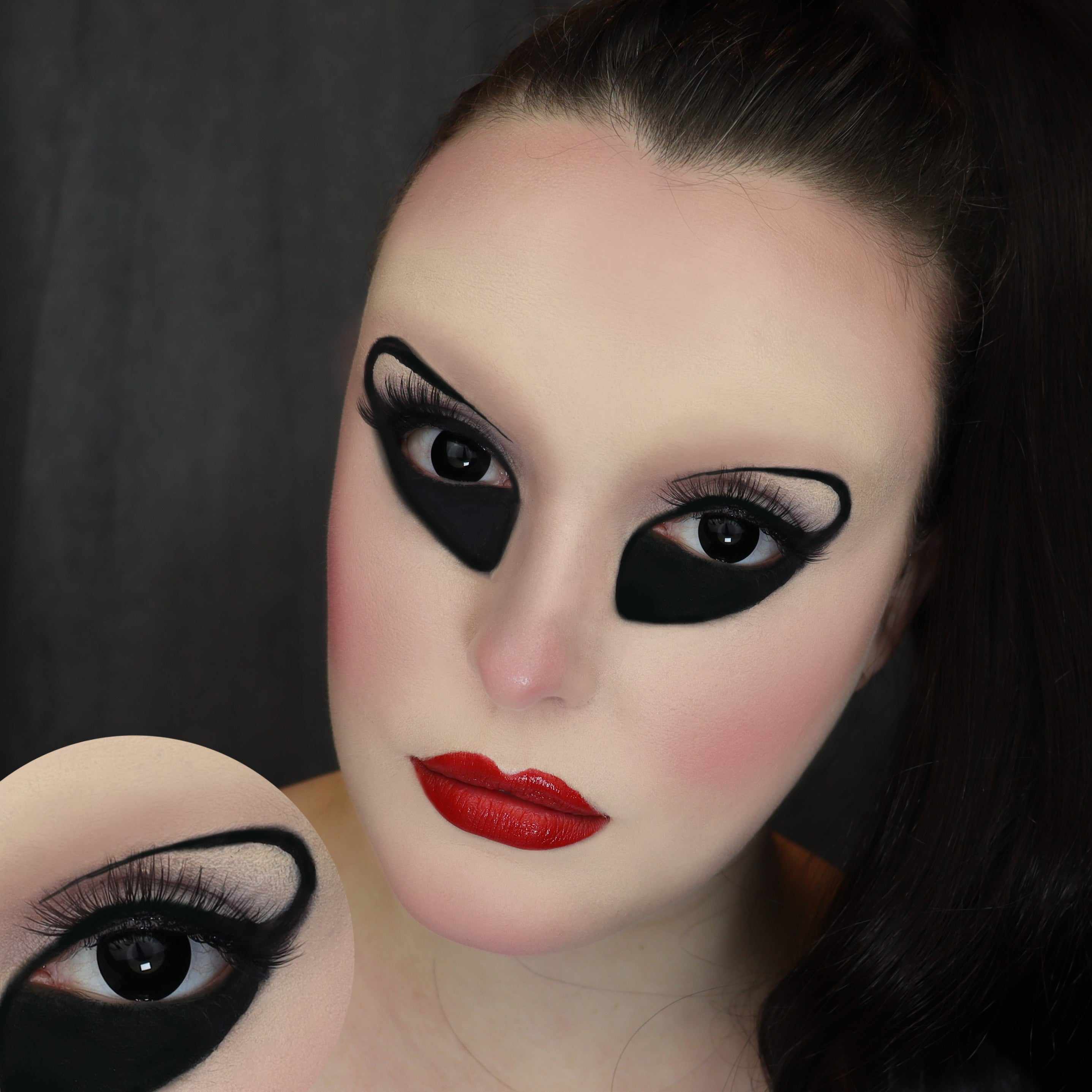 PRIMAL ® Possessed - Black Colored contact Lenses