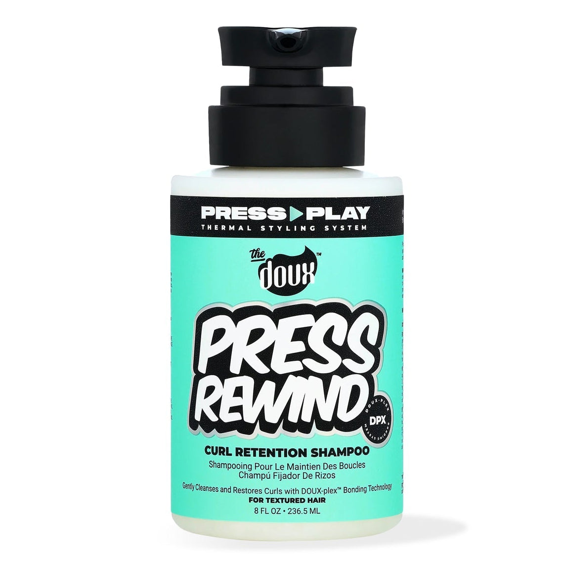 The Doux Press Play Press Rewind Curl Retention Shampoo