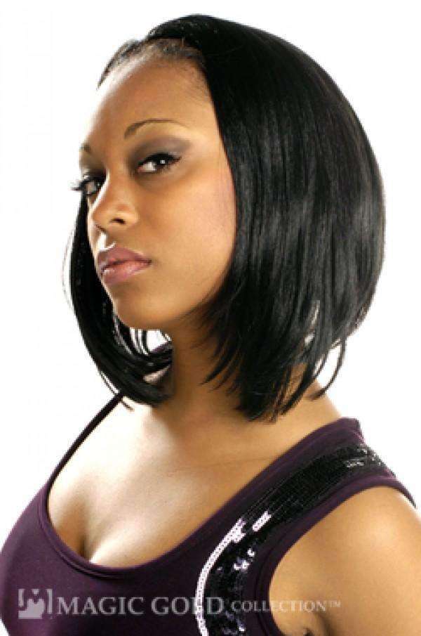 Magic Gold Synthetic Half Wig Pretty 4