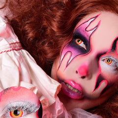 PRIMAL ® Sith - Red & Yellow Colored contact lenses