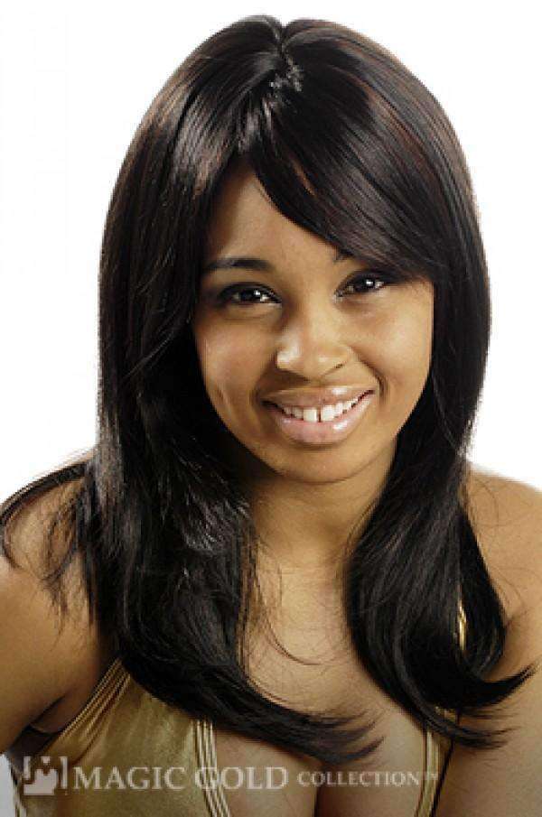 Magic Gold Synthetic "Quick Do Weave" Wig #17