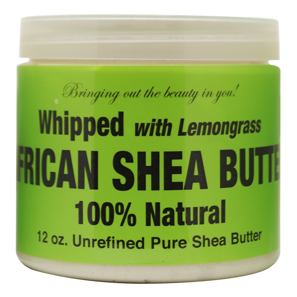 RA Cosmetics 100% Natural Whipped African Shea Butter w/ Lemongrass