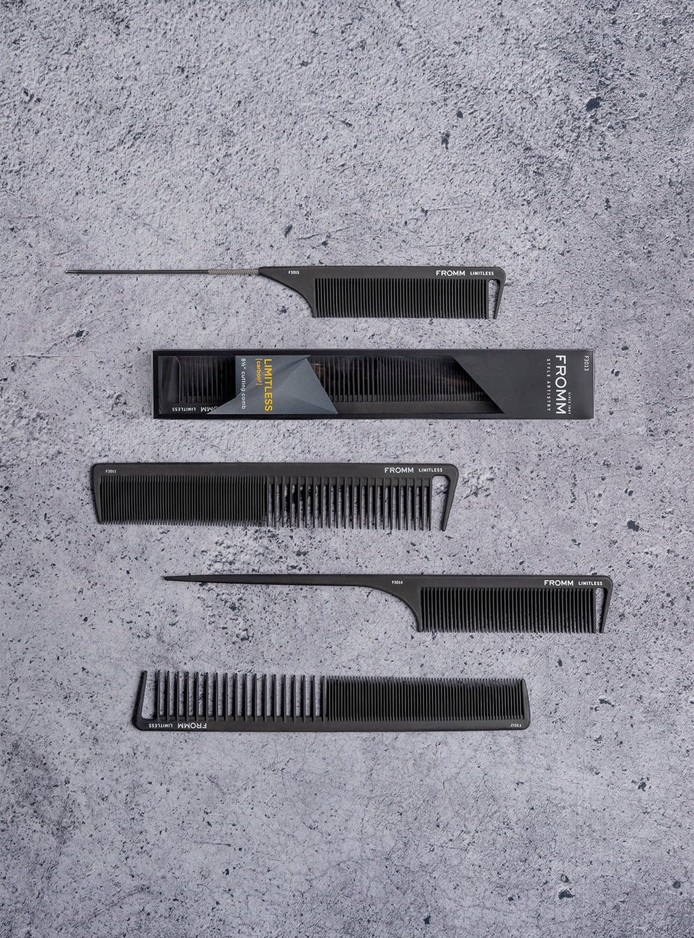 FROMM Limitless 7.5" Carbon Basin Comb