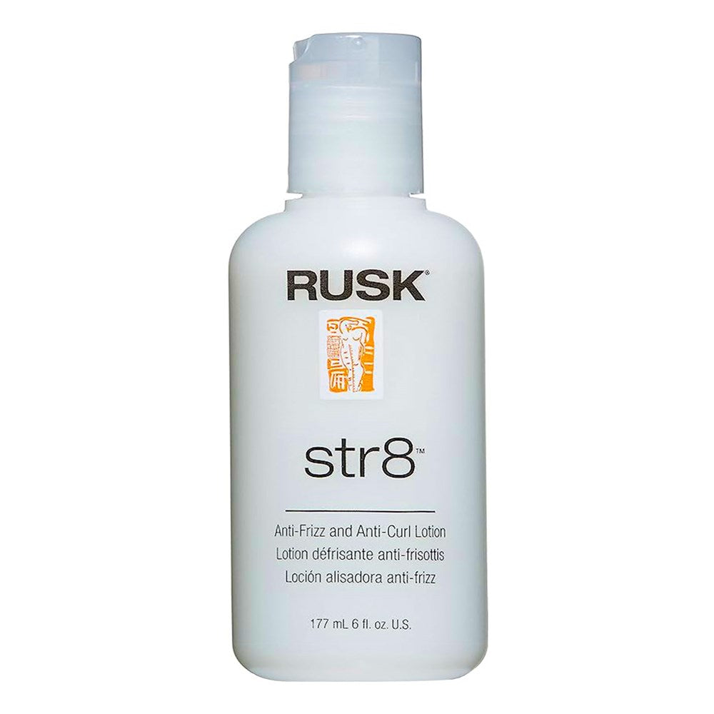 RUSK Str8 Anti-Frizz and Anti-Curl Lotion (6oz) - Aone Beauty Supply Online Store