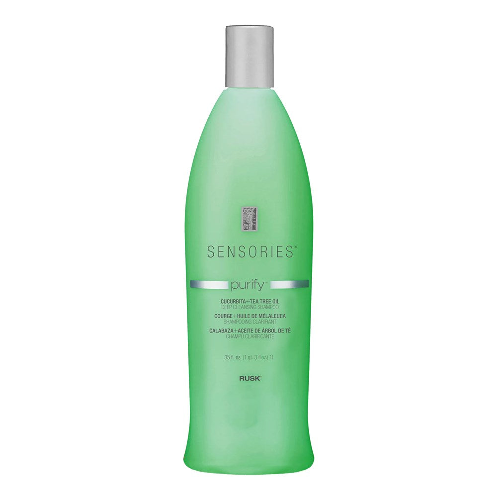 RUSK Sensories Purify Cucurbita + Tea Tree Oil Deep Cleansing Shampoo (35oz)