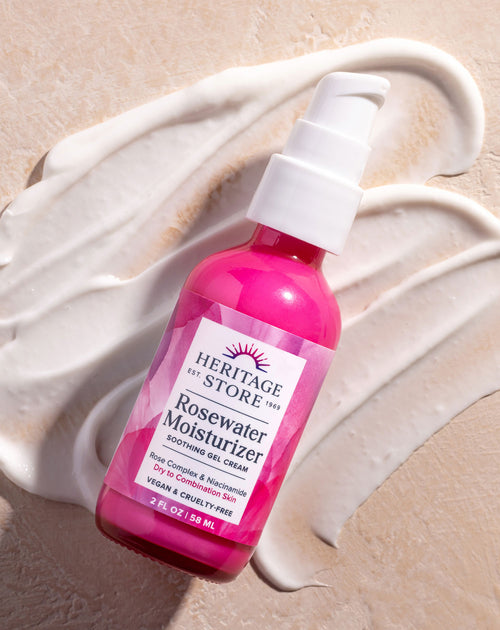 Heritage Store Rosewater Moisturizer Soothing Gel Cream