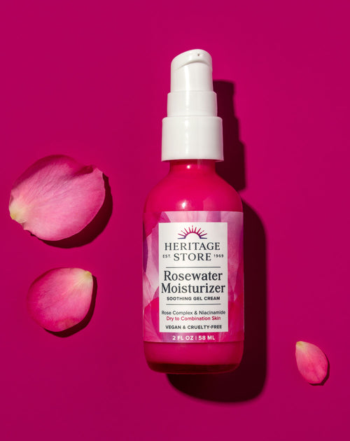 Heritage Store Rosewater Moisturizer Soothing Gel Cream