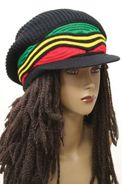 Magic Gold Rasta Hat 10" #3